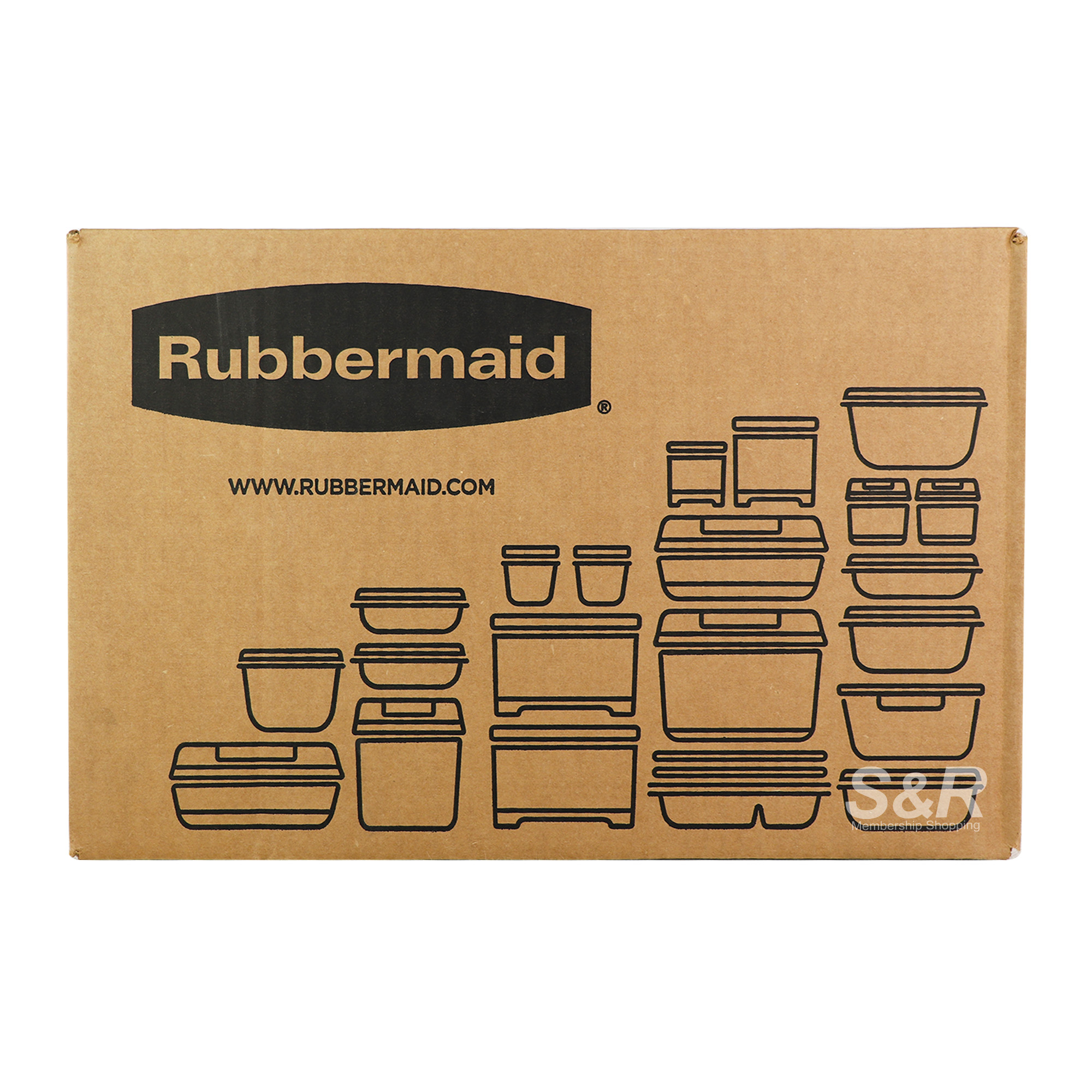 Rubbermaid Rectangular Container 22pcs Rubbermaid Rectangular Container 22pcs